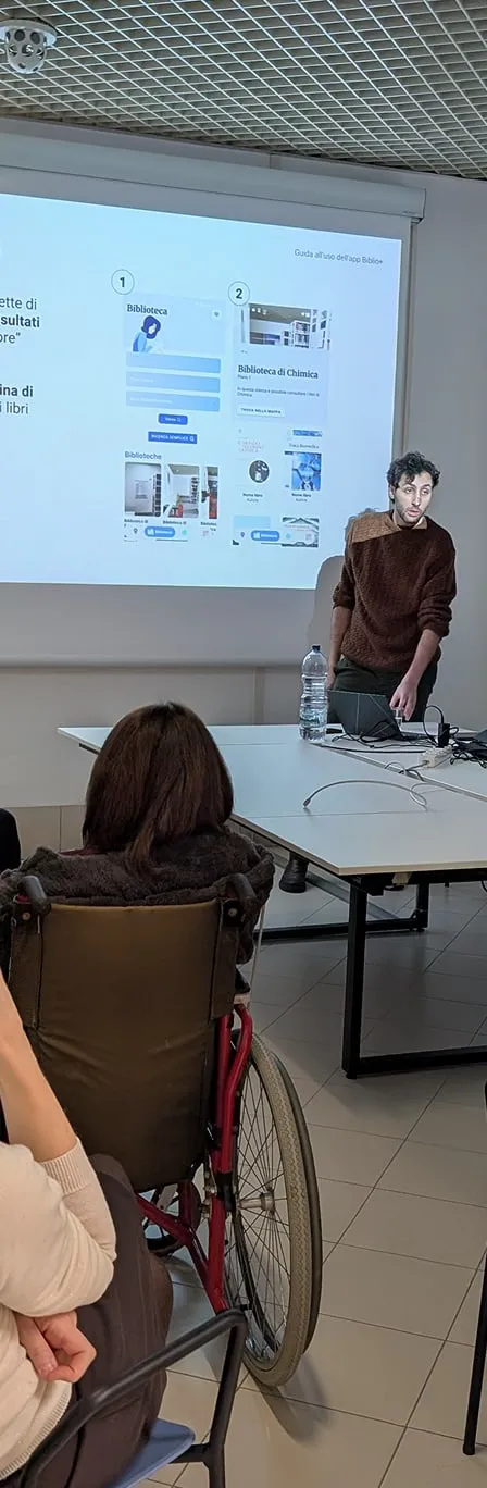 Biblio + | University of Parma Central Library in Augmented Reality — image 5 of 28