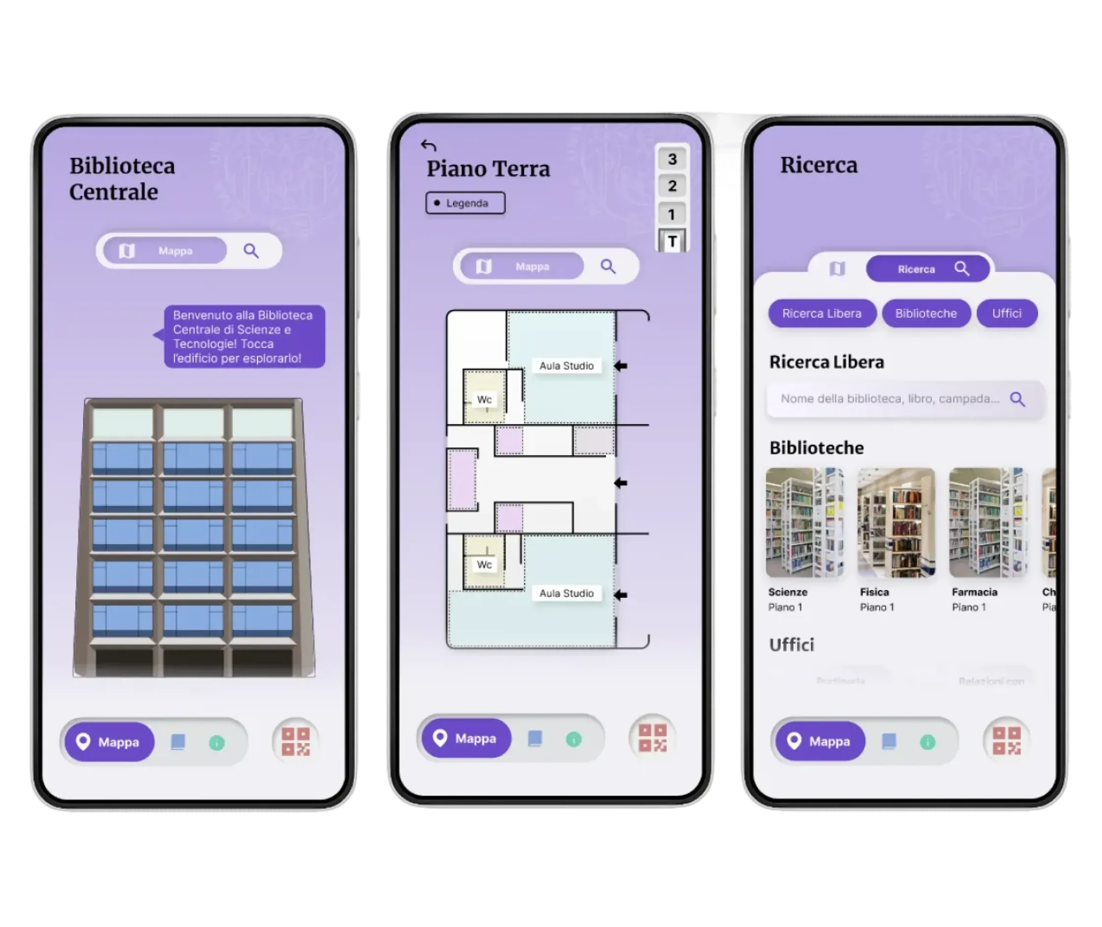 Biblio + | University of Parma Central Library in Augmented Reality — image 9 of 28