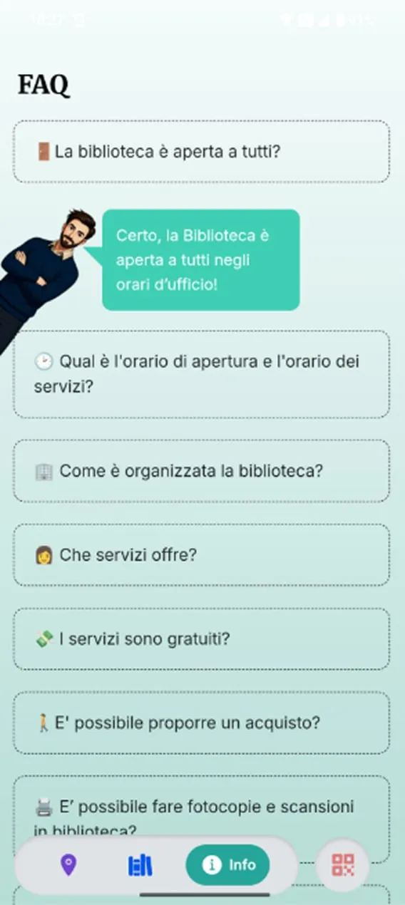 Biblio + | University of Parma Central Library in Augmented Reality — image 11 of 28