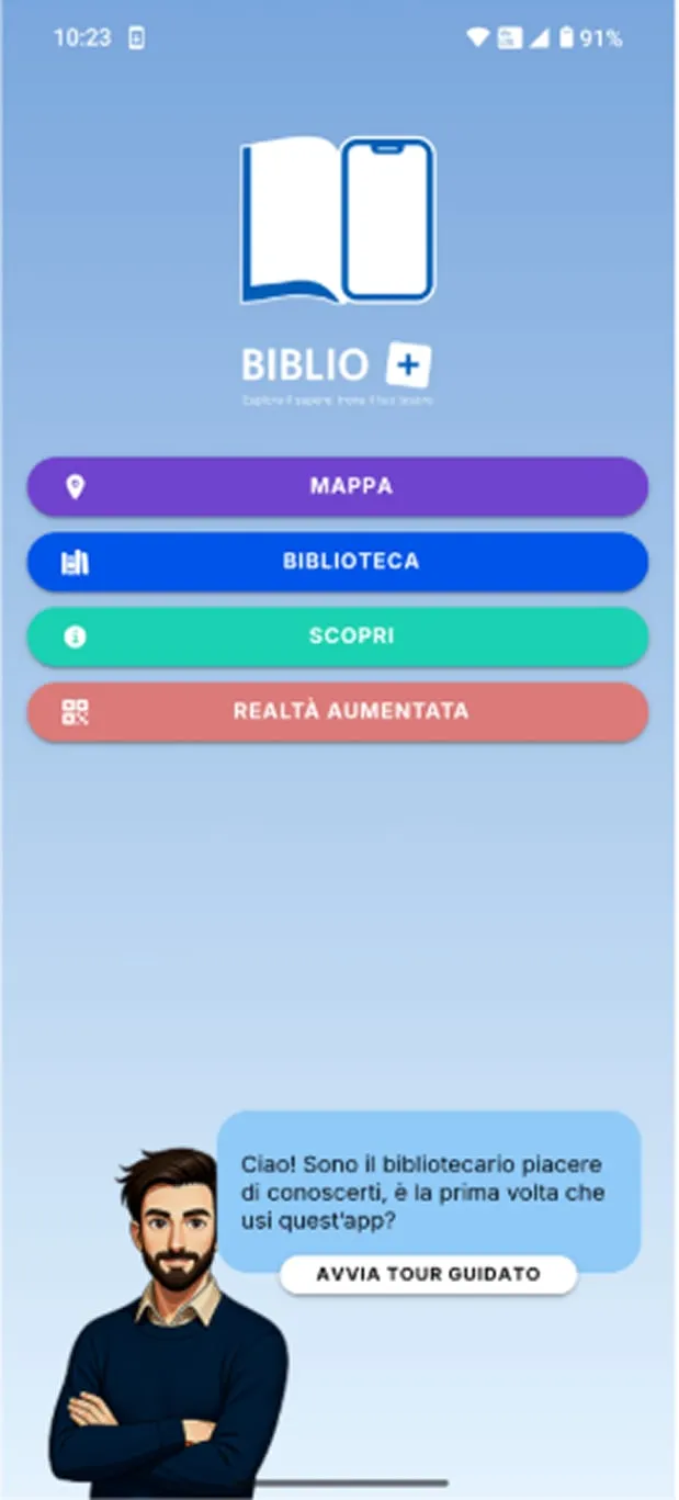 Biblio + | University of Parma Central Library in Augmented Reality — image 12 of 28