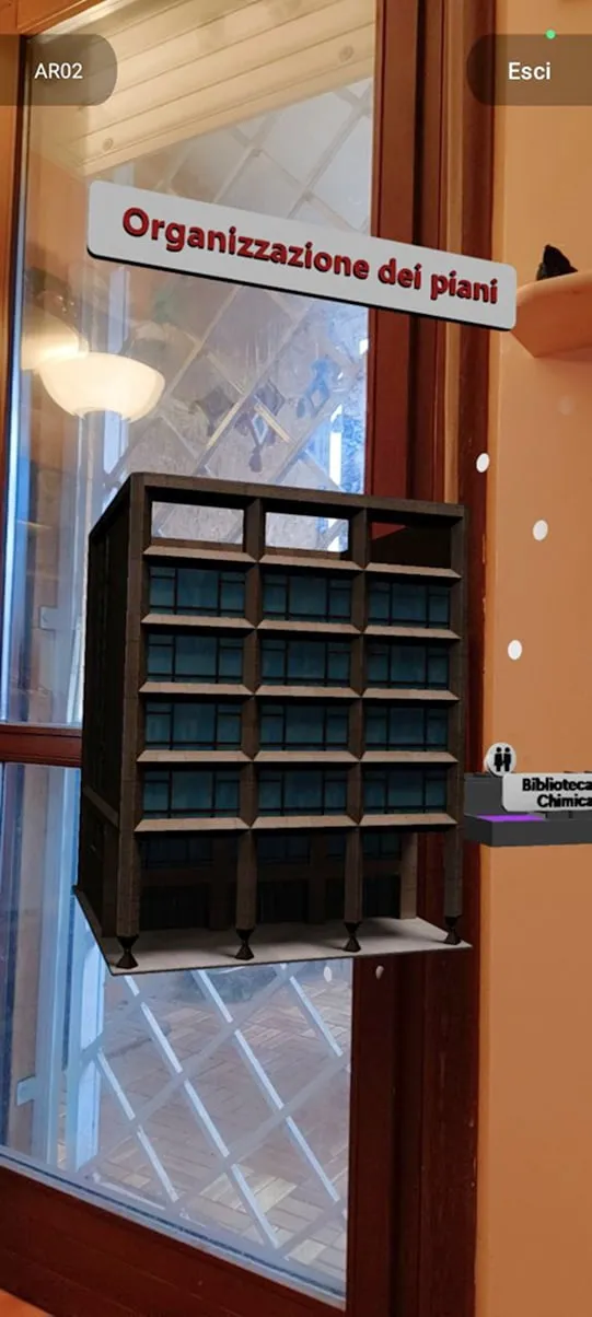 Biblio + | University of Parma Central Library in Augmented Reality — image 19 of 28