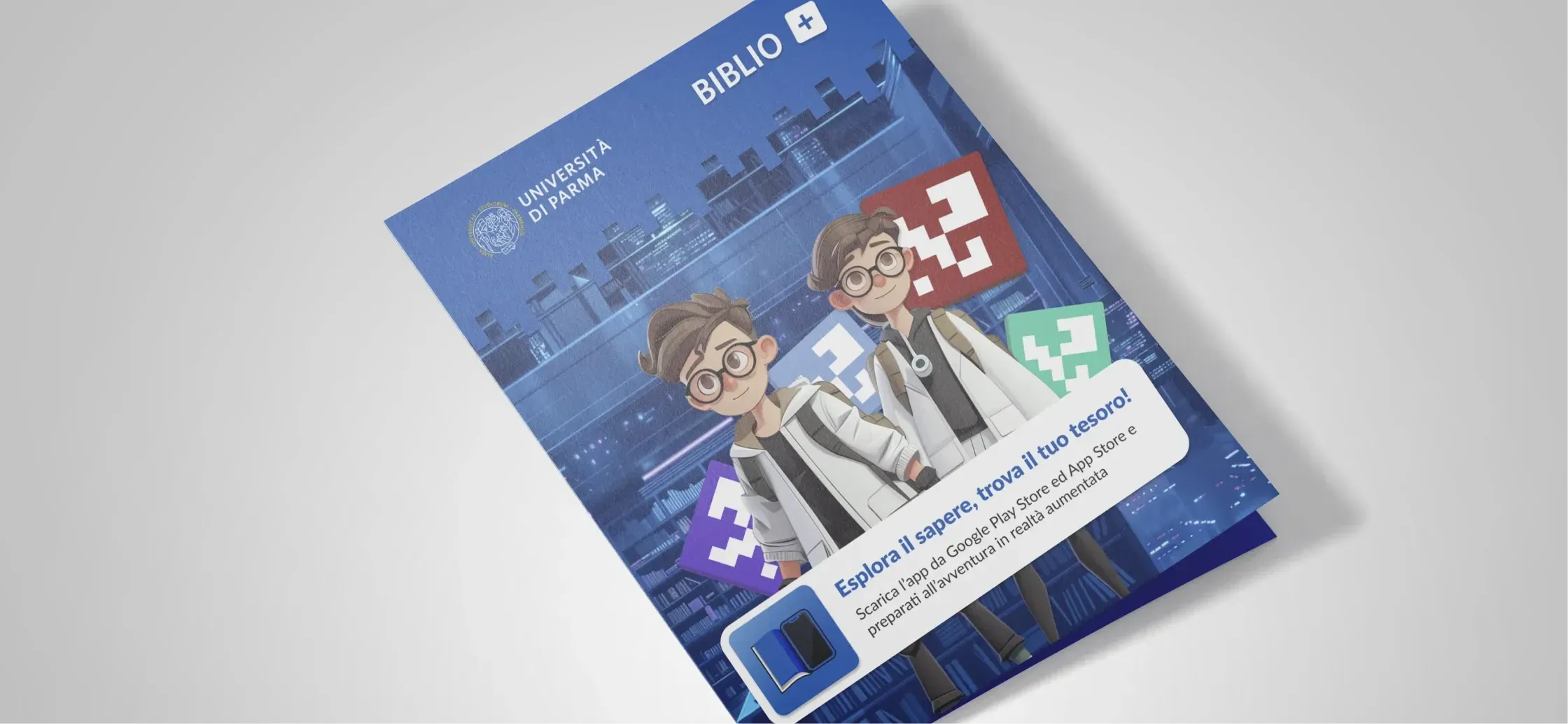 Biblio + | University of Parma Central Library in Augmented Reality — image 24 of 28